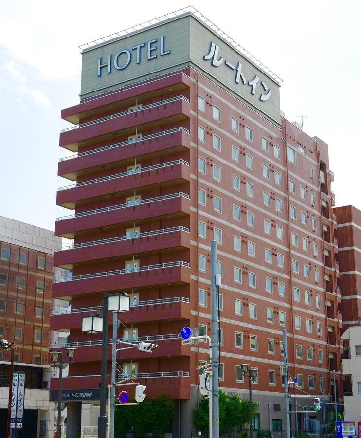 Hotel Route-Inn Fukaya Ekimae Exterior foto